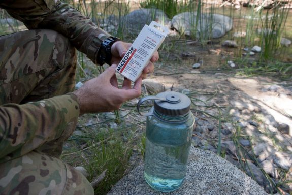 Micropur für die Wasserdesinfektion