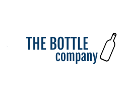 Logo der Bottle Company mit Schriftzug und einer Flasche.